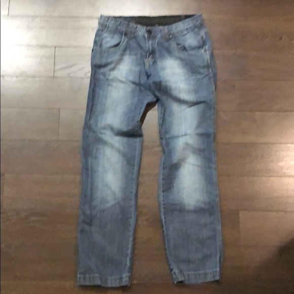 Blue Guru Vintage Jeans 32/33 Distressed EUC - Picture 8 of 9